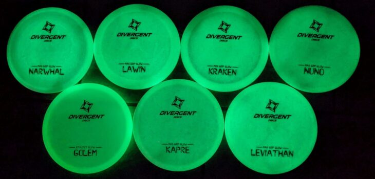 Glow in the Dark Divergent Discs