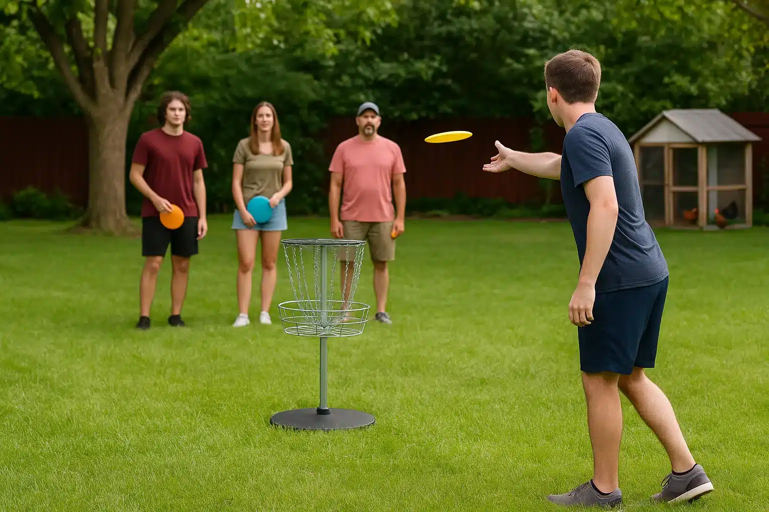 6 Backyard Disc Golf Putting Games