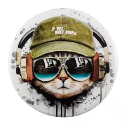 Divergent Discs Alpas Graphic Stayput Cool Cat