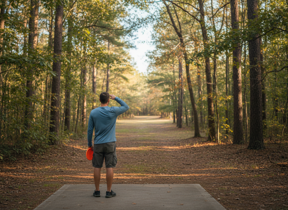 how to judge distances in disc golf