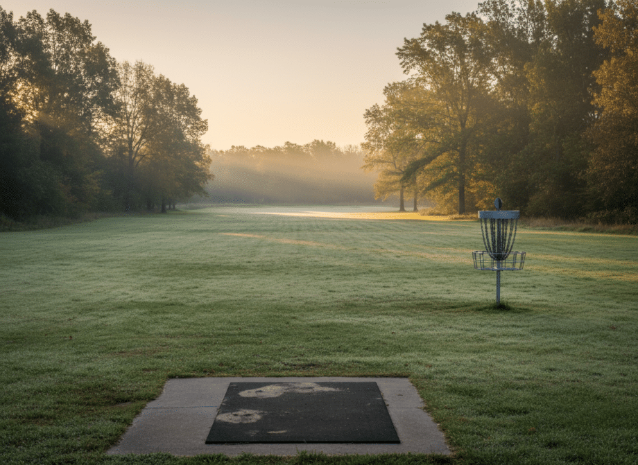 Best time to play disc golf